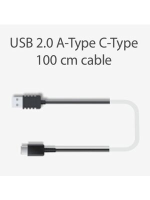 USB 2.0 A-type C-type 100cm kabel - mychron 6 Kopen