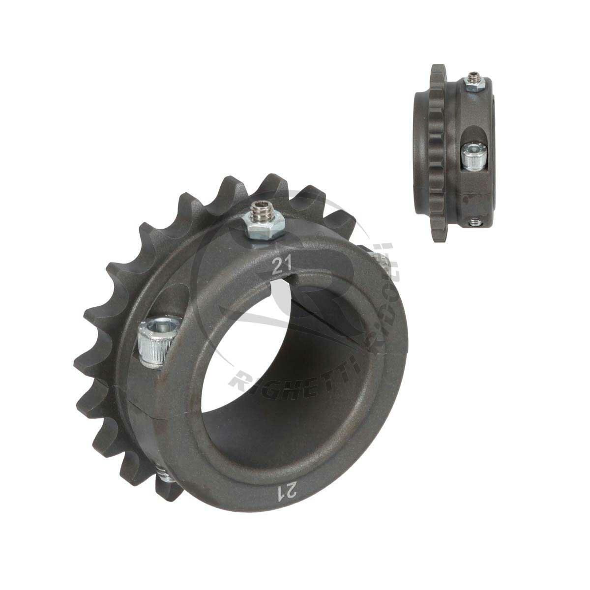 ACHTERTANDWIEL ALUMINIUM 428-21T Ø50mm ACHTERTANDWIEL ALUMINIUM 428-21T Ø50mm Kopen