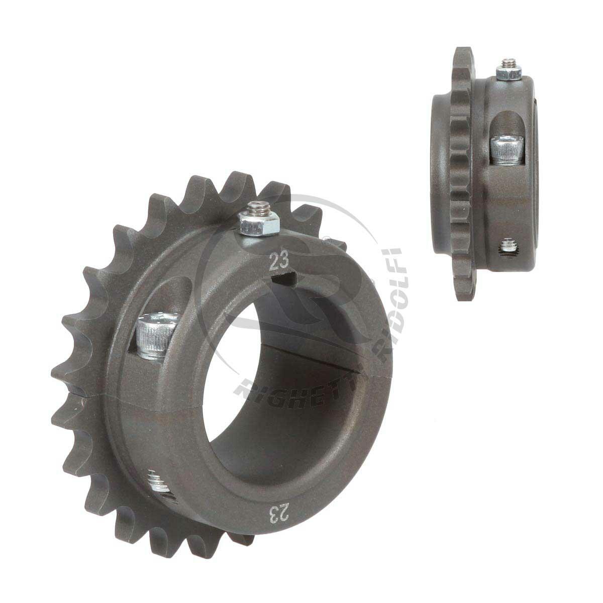 ACHTERTANDWIEL ALUMINIUM 428-23T Ø50mm ACHTERTANDWIEL ALUMINIUM 428-23T Ø50mm Kopen