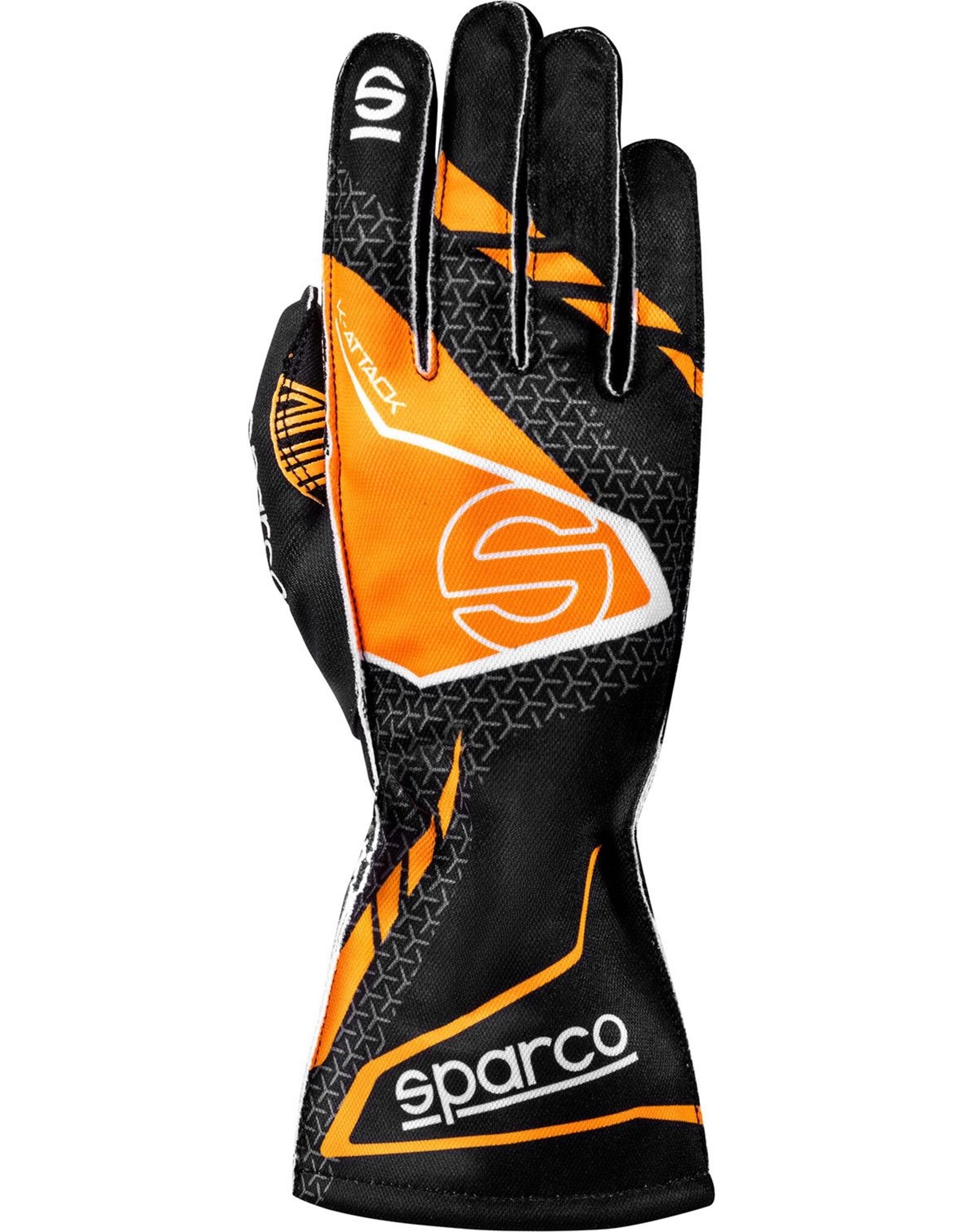 Sparco K-attack kart handschoenen Zwart / oranje Kopen