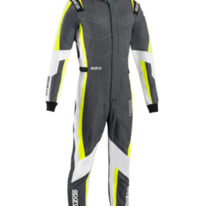 Sparco kerb advanced overall grijs / geel  Maat XL